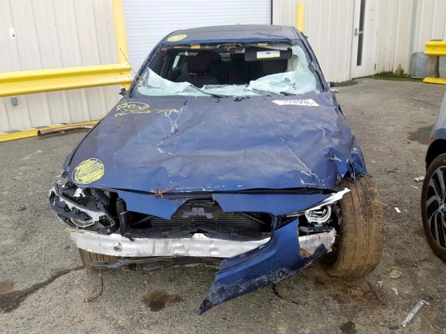 WBA8B9C50JK886493 - 2018 BMW 330 I BLUE photo 9