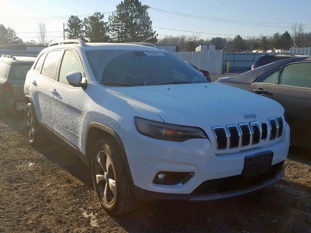 1C4PJMDX1KD111985 - 2019 JEEP CHEROKEE L WHITE photo 1