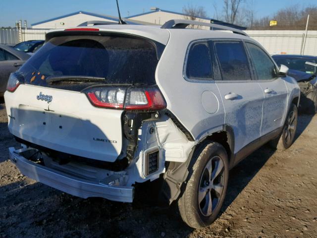 1C4PJMDX1KD111985 - 2019 JEEP CHEROKEE L WHITE photo 4