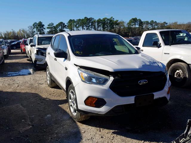 1FMCU0F73HUA80903 - 2017 FORD ESCAPE S WHITE photo 1