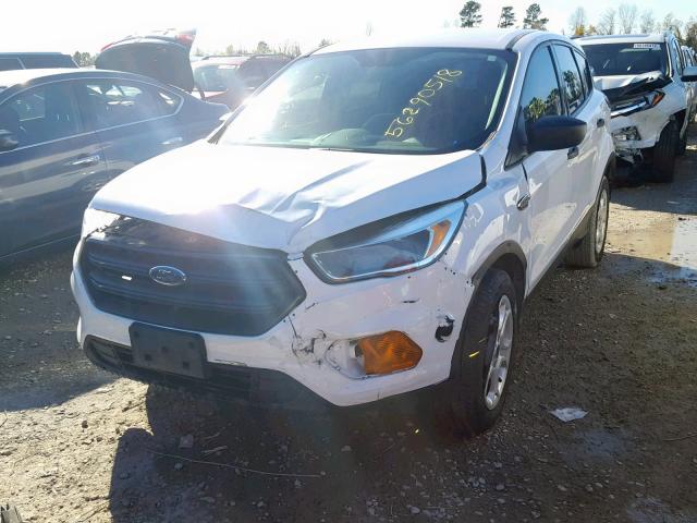 1FMCU0F73HUA80903 - 2017 FORD ESCAPE S WHITE photo 2