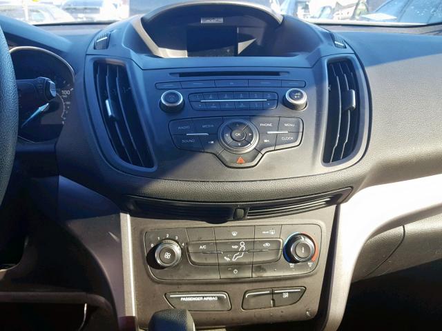 1FMCU0F73HUA80903 - 2017 FORD ESCAPE S WHITE photo 9