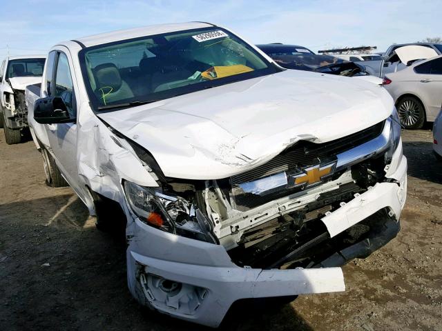 1GCHSBEA0G1395439 - 2016 CHEVROLET COLORADO WHITE photo 1