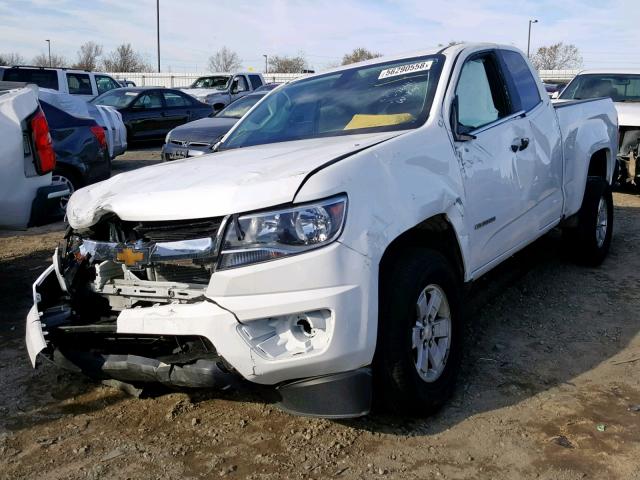 1GCHSBEA0G1395439 - 2016 CHEVROLET COLORADO WHITE photo 2