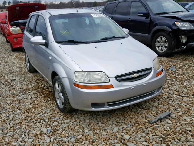 KL1TD66607B729380 - 2007 CHEVROLET AVEO BASE 银色 照片 1