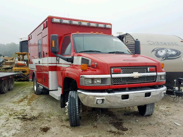 1GBE4C3989F401154 - 2009 CHEVROLET C4500 C4C0 RED photo 1