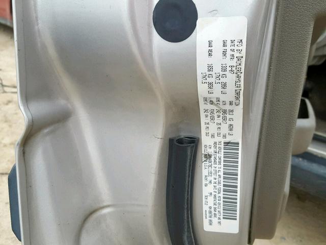 1J8HH48K78C115531 - 2008 JEEP COMMANDER Gümüş foto 10