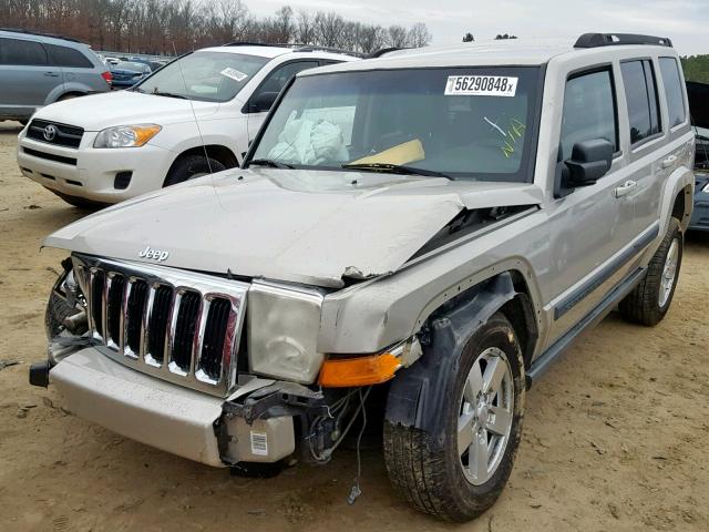 1J8HH48K78C115531 - 2008 JEEP COMMANDER Gümüş foto 2