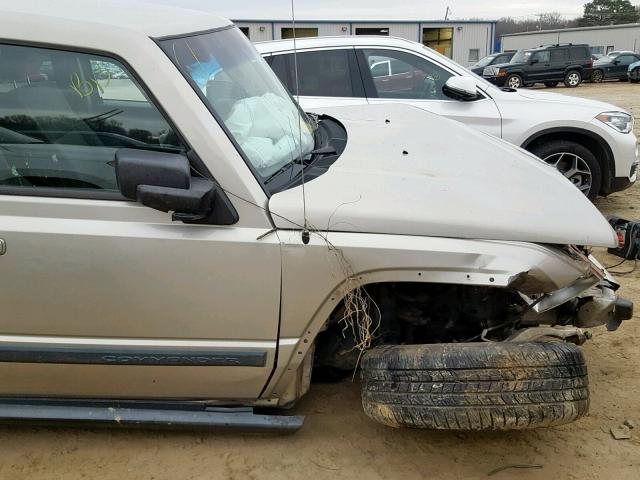 1J8HH48K78C115531 - 2008 JEEP COMMANDER Gümüş foto 9