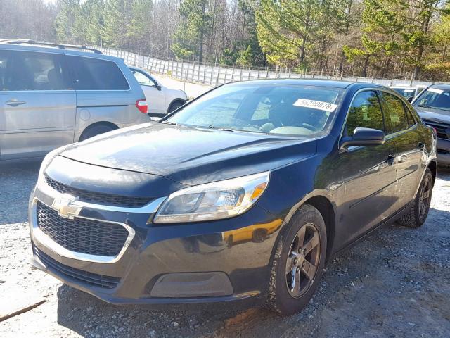 1G11B5SL0FF173132 - 2015 CHEVROLET MALIBU LS BLACK photo 2