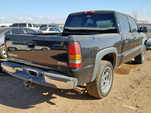 2GTEK13Z661276311 - 2006 GMC NEW SIERRA BLACK photo 4