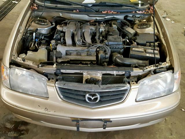 1YVGF22F1Y5167728 - 2000 MAZDA 626 ES CREAM photo 7