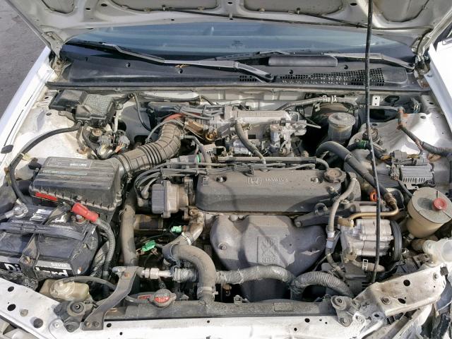 JHMCB7642NC053877 - 1992 HONDA ACCORD DX WHITE photo 7