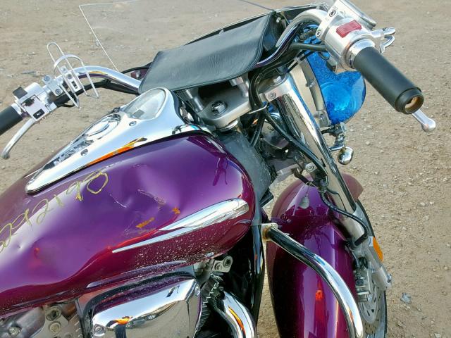 1HFSC52025A208303 - 2005 HONDA VT1300 S PURPLE photo 9