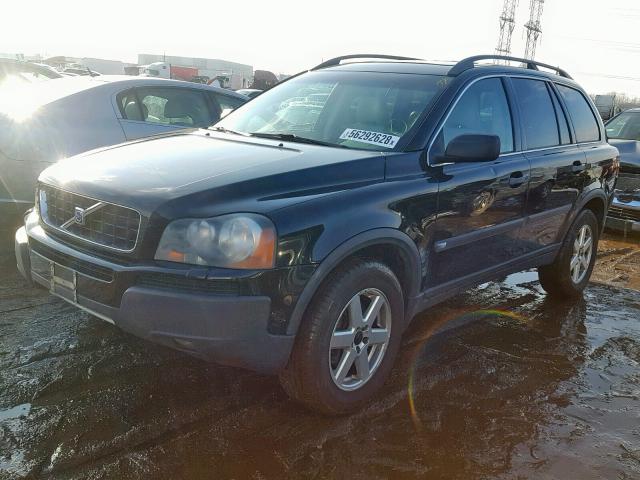 YV1CM91H641033329 - 2004 VOLVO XC90 T6 BLUE photo 2