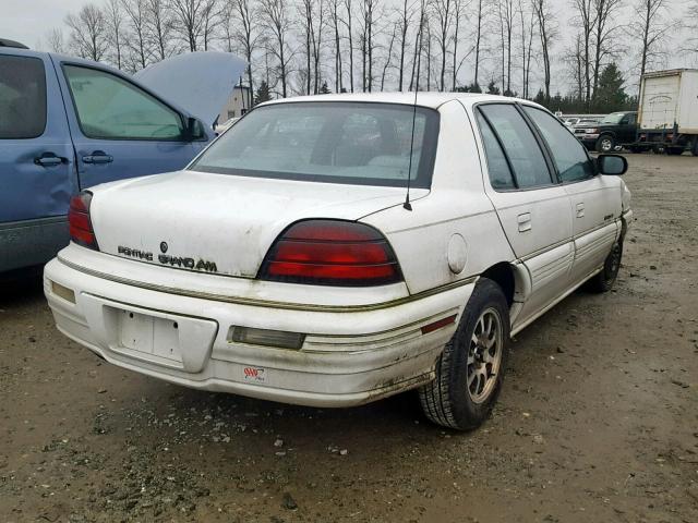 1G2NE5438NM048584 - 1992 PONTIAC GRAND AM S WHITE photo 4