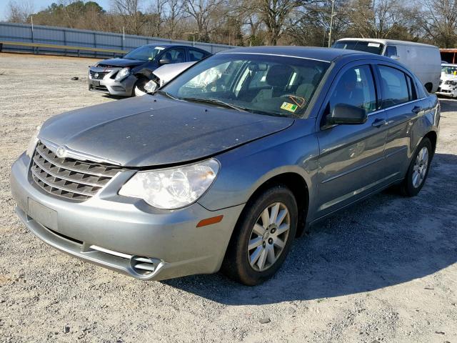 1C3CC4FB5AN187782 - 2010 CHRYSLER SEBRING TO SILVER photo 2