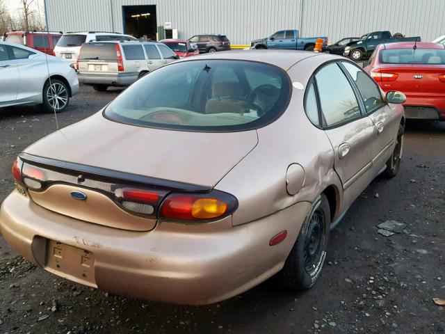 1FALP52U3VG285965 - 1997 FORD TAURUS GL ORANGE photo 4