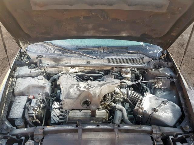 1G2HY52K75U173607 - 2005 PONTIAC BONNEVILLE BLACK photo 7