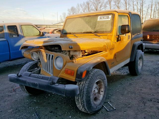 1J4FA49S43P322682 - 2003 JEEP WRANGLER / GOLD photo 2