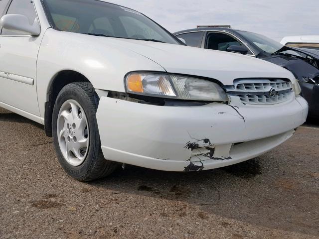 1N4DL01D9XC210492 - 1999 NISSAN ALTIMA XE WHITE photo 9