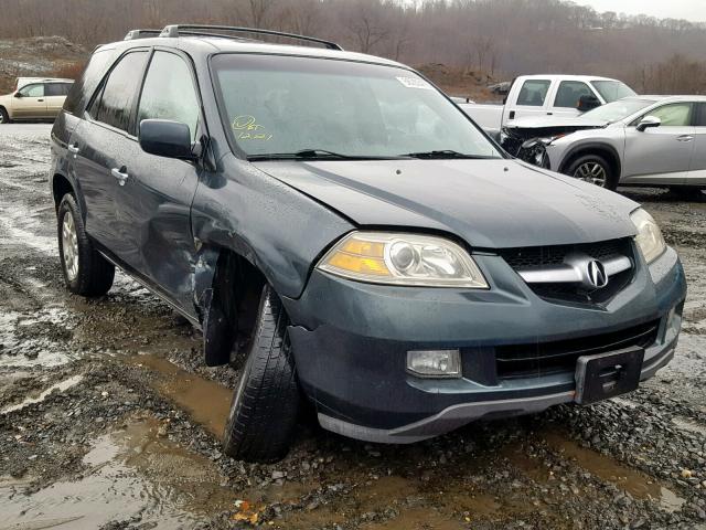 2HNYD189X5H524284 - 2005 ACURA MDX TOURIN BLUE photo 1