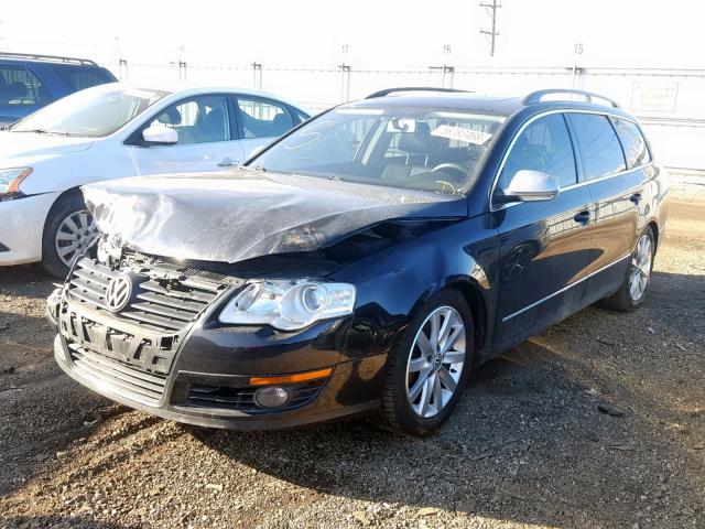 WVWXK7ANXAE082786 - 2010 VOLKSWAGEN PASSAT KOM BLACK photo 2