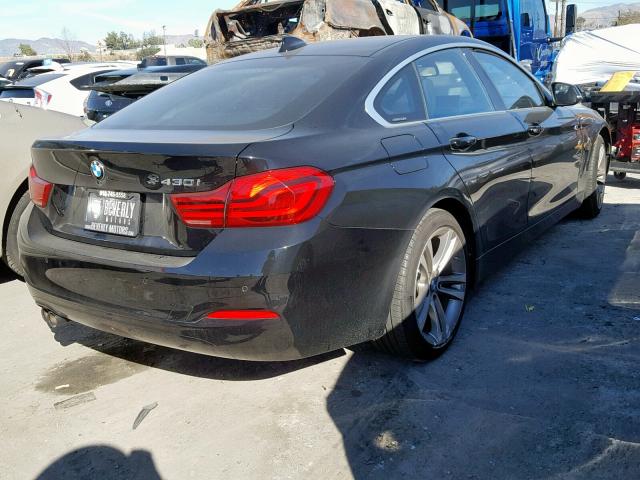 WBA4J1C59JBM10293 - 2018 BMW 430I GRAN BLACK photo 4