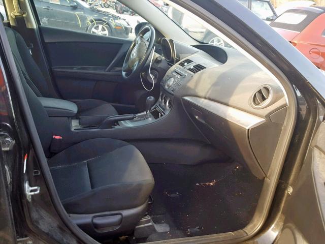 JM1BL1SG8A1168366 - 2010 MAZDA 3 I BLACK photo 5