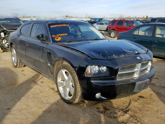 2B3CA9CV9AH291537 - 2010 DODGE CHARGER RA BLACK photo 1