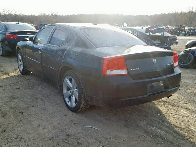 2B3CA9CV9AH291537 - 2010 DODGE CHARGER RA BLACK photo 3