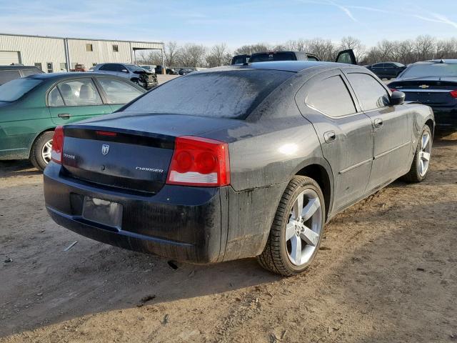 2B3CA9CV9AH291537 - 2010 DODGE CHARGER RA BLACK photo 4