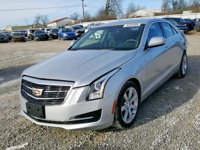 1G6AA5RA3G0113898 - 2016 CADILLAC ATS SILVER photo 2