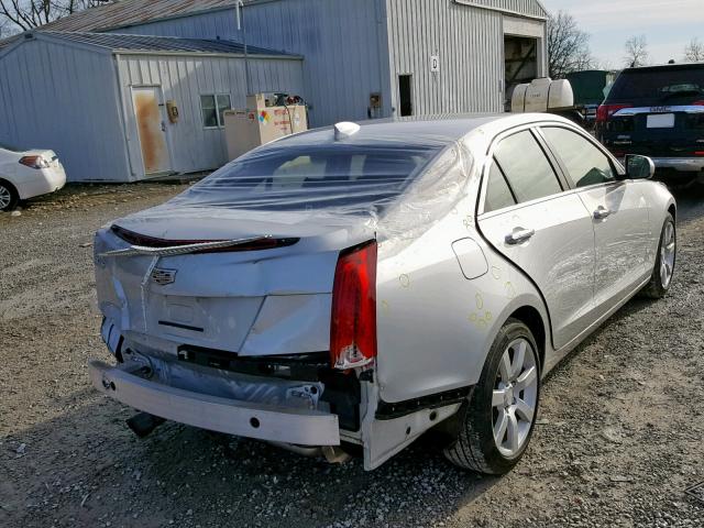 1G6AA5RA3G0113898 - 2016 CADILLAC ATS SILVER photo 4