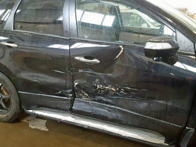 5J8TB1H24BA802097 - 2011 ACURA RDX BLACK photo 9