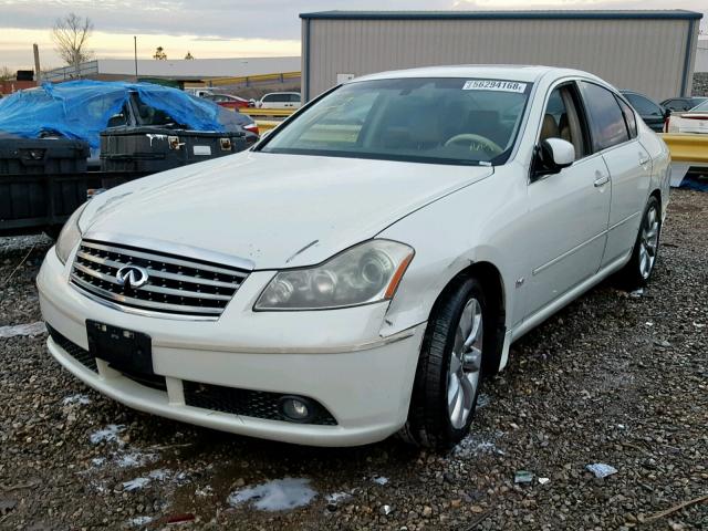 JNKBY01EX6M203568 - 2006 INFINITI M45 BASE CREAM photo 2