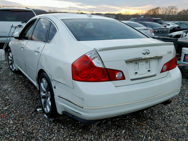 JNKBY01EX6M203568 - 2006 INFINITI M45 BASE CREAM photo 3