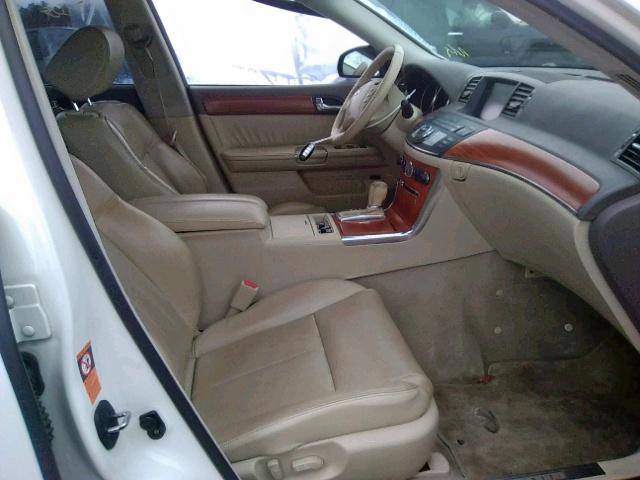 JNKBY01EX6M203568 - 2006 INFINITI M45 BASE CREAM photo 5