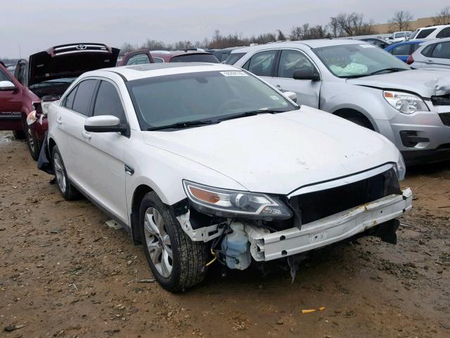 1FAHP2EW0CG104738 - 2012 FORD TAURUS SEL WHITE photo 1