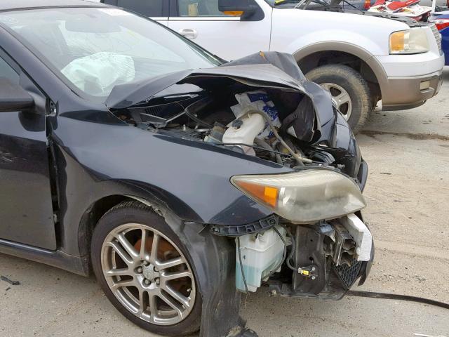 JTKDE177460117352 - 2006 TOYOTA SCION TC 黑色 照片 9