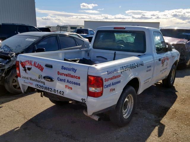 1FTKR1AD1BPB02438 - 2011 FORD RANGER WHITE photo 4