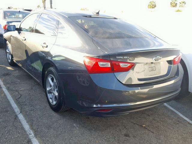 1G1ZB5ST9HF135811 - 2017 CHEVROLET MALIBU LS BLACK photo 3