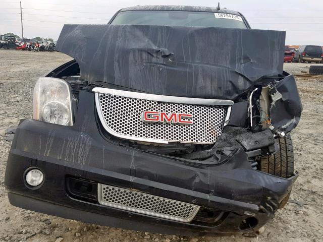 1GKFK63827J360016 - 2007 GMC YUKON DENA BLACK photo 9