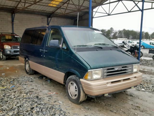 1FMDA41X8SZA77856 - 1995 FORD AEROSTAR GREEN photo 1