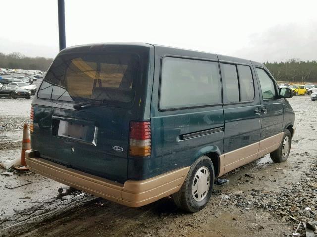 1FMDA41X8SZA77856 - 1995 FORD AEROSTAR GREEN photo 4