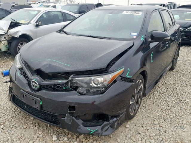 JTNKARJE7GJ505702 - 2016 TOYOTA SCION IM BLACK photo 2