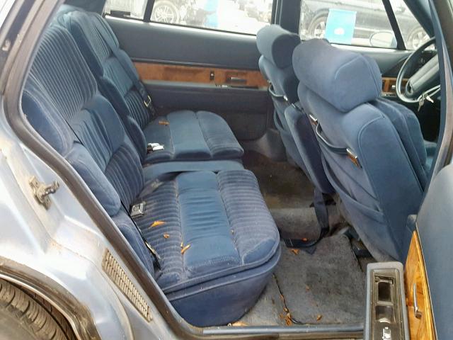 1G4CW53L9M1625152 - 1991 BUICK PARK AVENU BLUE photo 6