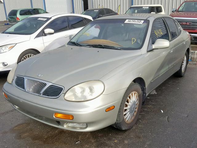 KLAVA6927XB177290 - 1999 DAEWOO LEGANZA CD SILVER photo 2