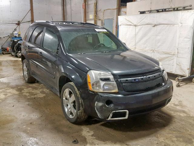 2CNDL037386052397 - 2008 CHEVROLET EQUINOX SP BLACK photo 1