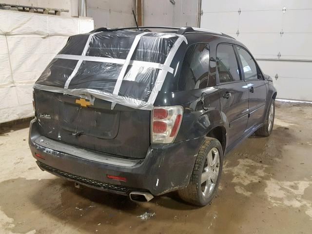 2CNDL037386052397 - 2008 CHEVROLET EQUINOX SP BLACK photo 4